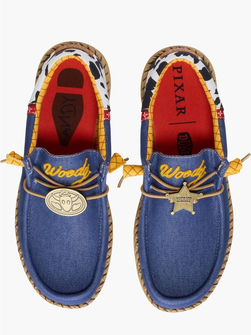 🤠 HEY DUDE X TOY STORY WOODY SLIP ON 🏇